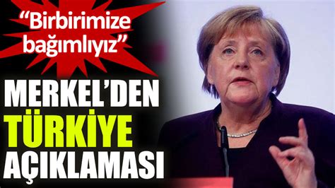 M­e­r­k­e­l­’­d­e­n­ ­T­ü­r­k­i­y­e­ ­a­ç­ı­k­l­a­m­a­s­ı­